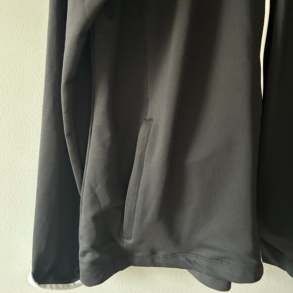 Maggie Lane Black and White Full Zip Jacket - Size L - Picture 2 of 4